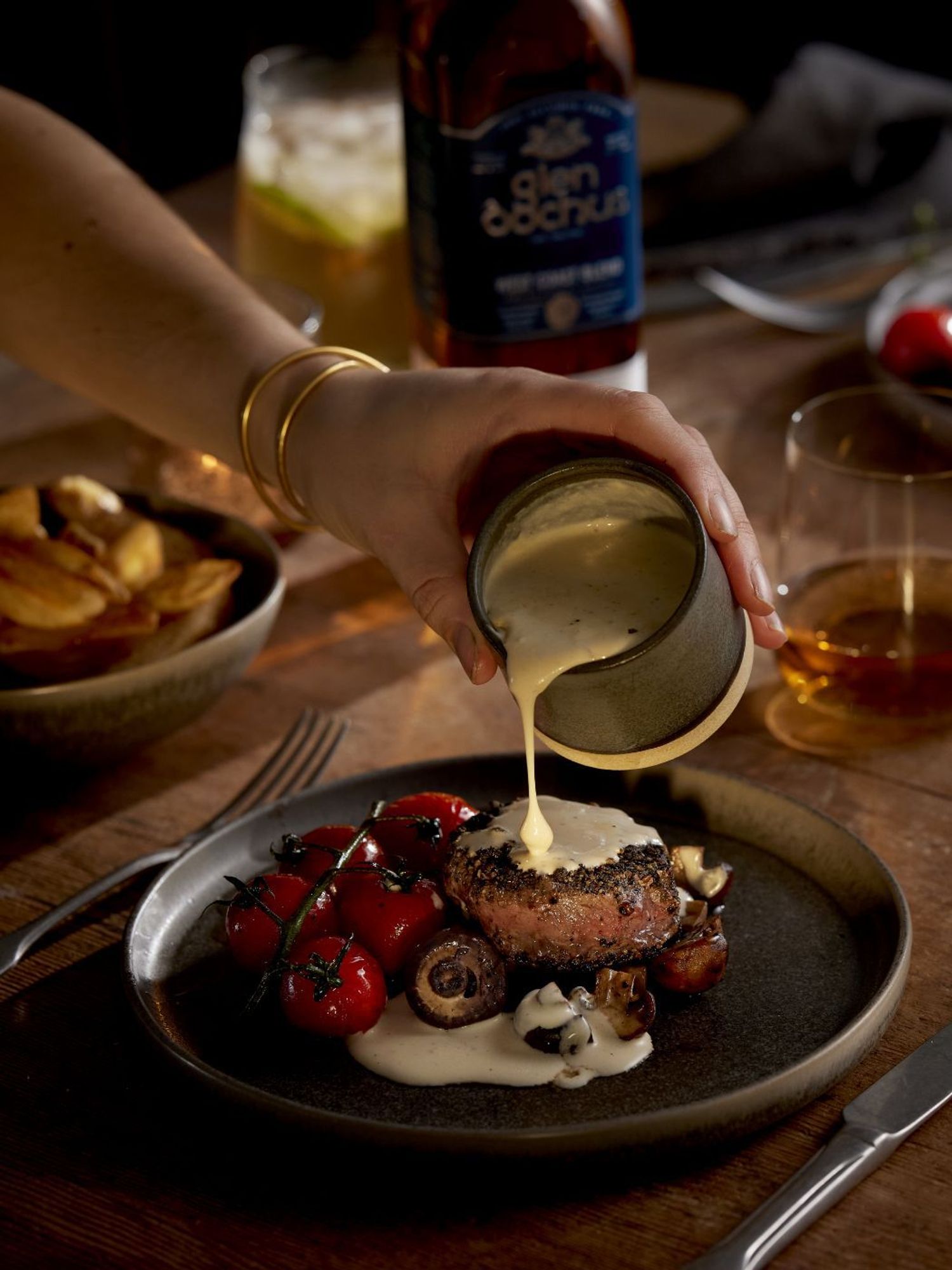 Aberdeen Angus Fillet with Glen Dochus Sauce